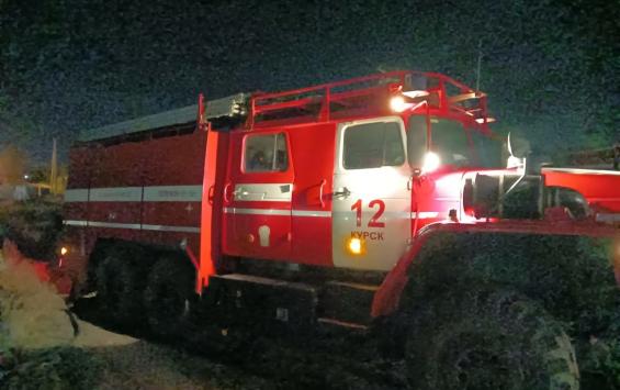 В Курске был ликвидирован пожар на ПЛК